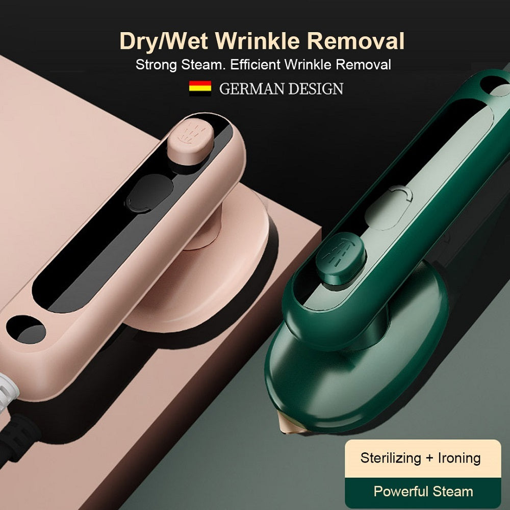Portable Clothes Steamer – Quick, Easy, No Iron Board