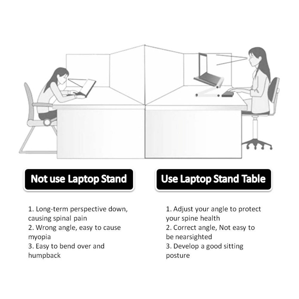 Laptop & Tablet Stand – Foldable, Strong, and Stylish