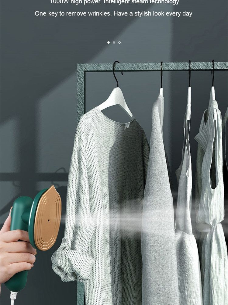 Portable Clothes Steamer – Quick, Easy, No Iron Board