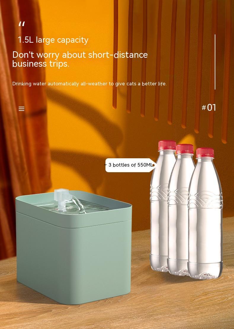 Smart Pet Water Fountain – Filtered Hydration Every Day